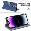 Sharp Aquos Wish5/Wish4 Anti-Theft Leather Flip Case with Card Holder & Protective Shell