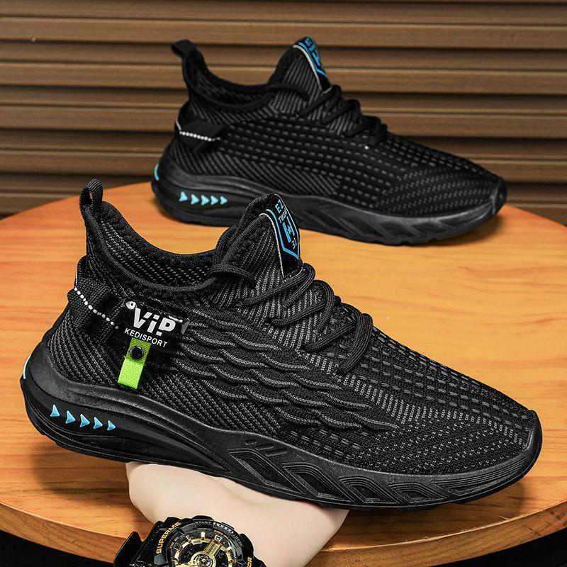 

Повседневная мужская обувь Модные дышащие летние туфли из хлопчатобумажной ткани Легкая универсальная рабочая обувь Сетчатая обувь Мужская спортивная обувь 39