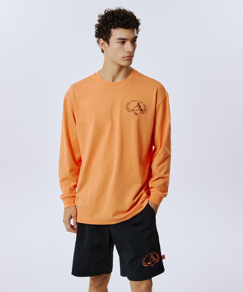 SPYDER Men'S Rocky Embroidered Long Sleeve T-Shirt Spjfcnrl301Morg