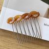 Twisted Hair Comb New Fashion HairClip Side Hair Elegant Hairpin Comb Headside Girl Hair Accessoires Pinzas Para El Cabello