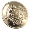 25 PCS Vintage Gold Button 15mm Gold Emblem Shank Buttons DIY Crafts Sewing Buttons  Blazer
