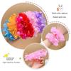 New Girl Ballet Head Flower Cute Handmade Children's Hair Circles Performance Flower Princess Headwear   Elastic Hair Bands