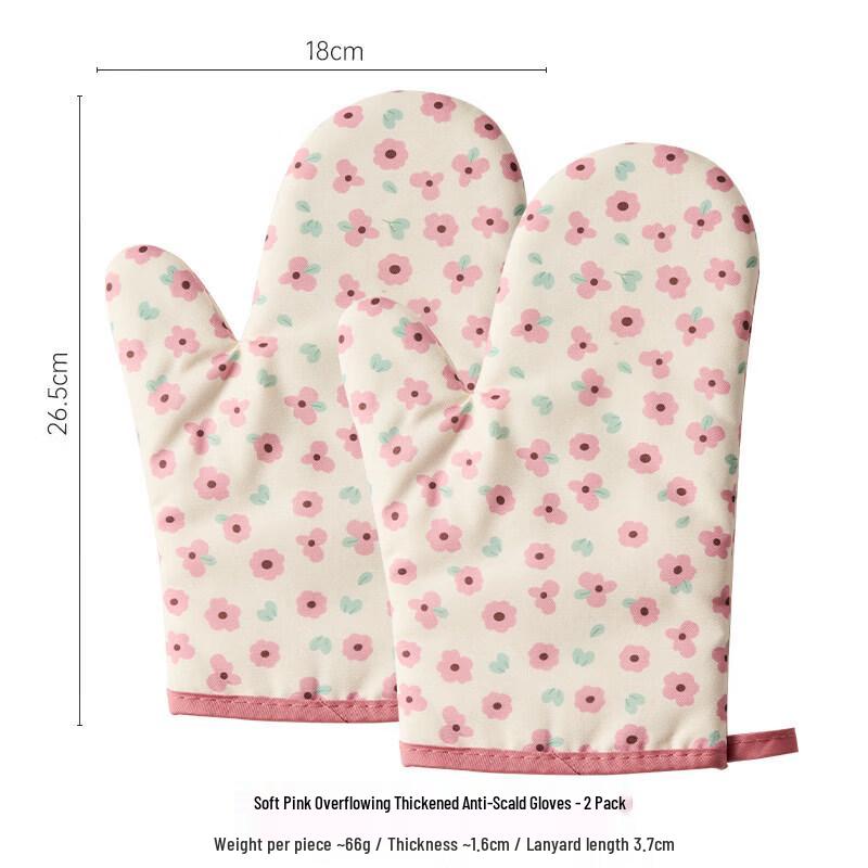 Leather Heat Resistant Oven Mitt