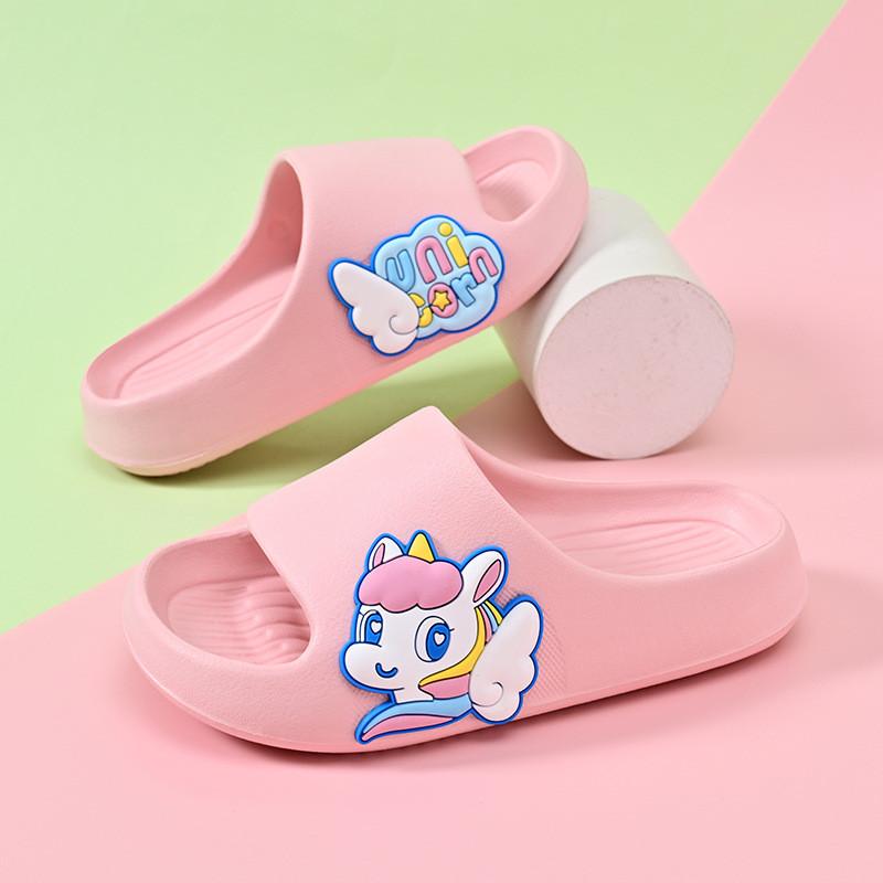 And Colorful Playful Kids Cartoon Slippers With Soft Eva Sole For Comfort