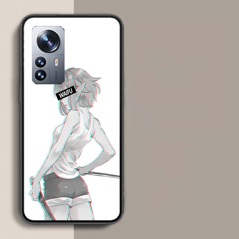 Sugoi Senpai Anime Waifu Sexy Girl Phone Case For Xiaomi Mi 13 12T Poco F7 Pro 14 Ultra 15 Pro 12X 12 9 8 Lite 5G 11T 11i 10 10T