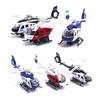 Realistic Police Helicopter Plane Pull Back LED Music Model Kids Toy Collection