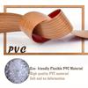 1PC 2m/78.74inch Self-adhesive Wood-like Floor Transition Strip Edge Sealing Strip Floor Joint Strip Pvc Wear-resistant