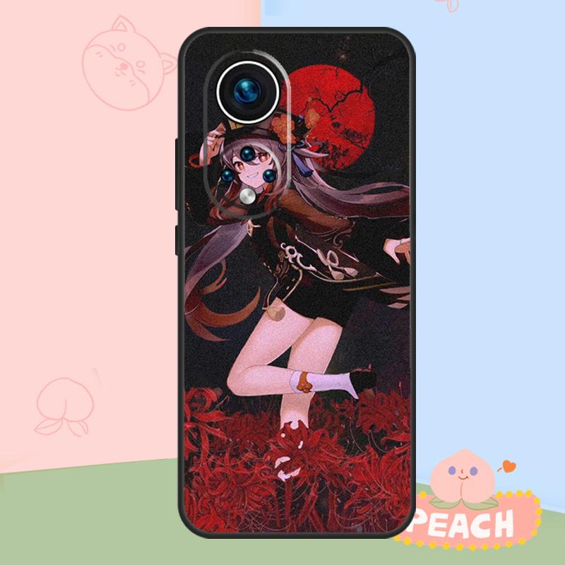 Hu Tao Genshin Impact Case For Honor Magic 6 7 8 Pro Honor 400 200 50 70 90 Lite X8b X8c X9b X9c X9d Win RT Cover