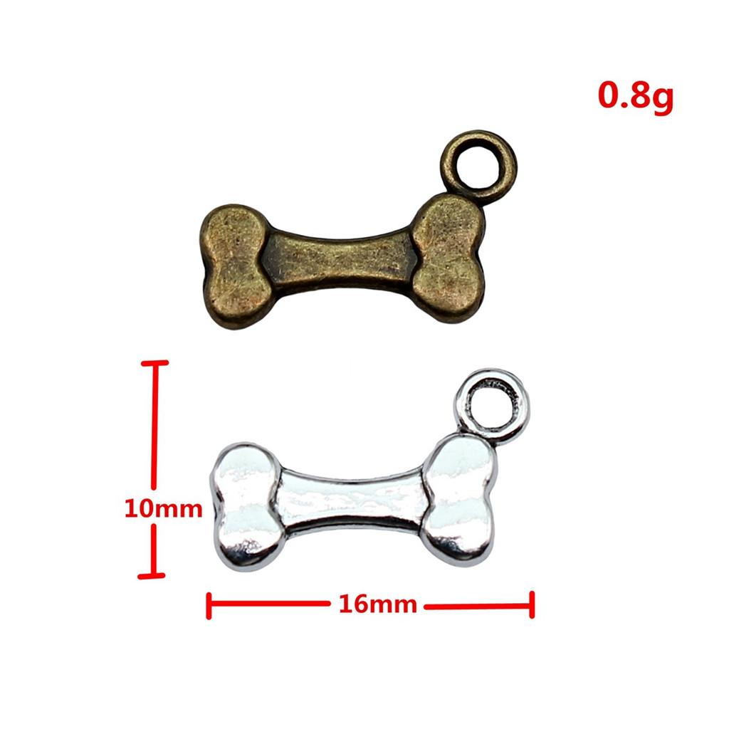 Alloy Dog Paws Charms Bear Paws Pendants For Jewelry Making Dog Themed Accessories