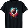 American Football Minimal Colorful Football Graphic T-Shirt