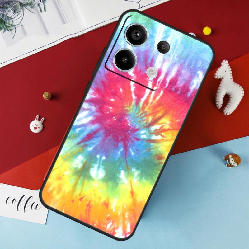 Trippy Tie Dye Hippie Art Case For Xiaomi Redmi Note 14 13 Pro 12 11 10 15 Pro Plus Redmi 15 10C 12C 13C 14C 15C Cover