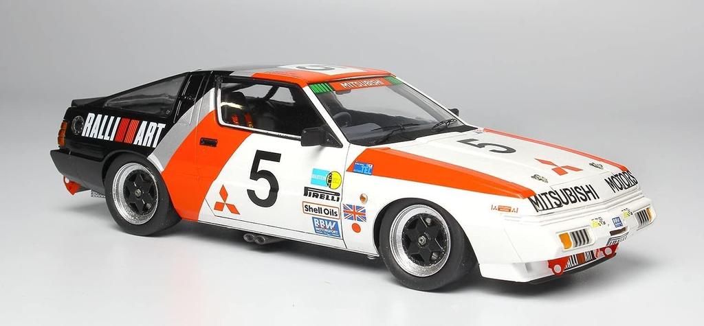 Racing Series Mitsubishi Stallion 1985 Inter TEC in Fuji Speedway Plastic Model PN24031 Platz/NuNu 1/24 Gr.A