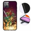 Cartoon n-Ninjas Wallpaper T-Turtles Phone Case for Apple iPhone 16 17 Air 14 15 Pro Max Plus 16+ 16E 14+ ProMax Soft Cover