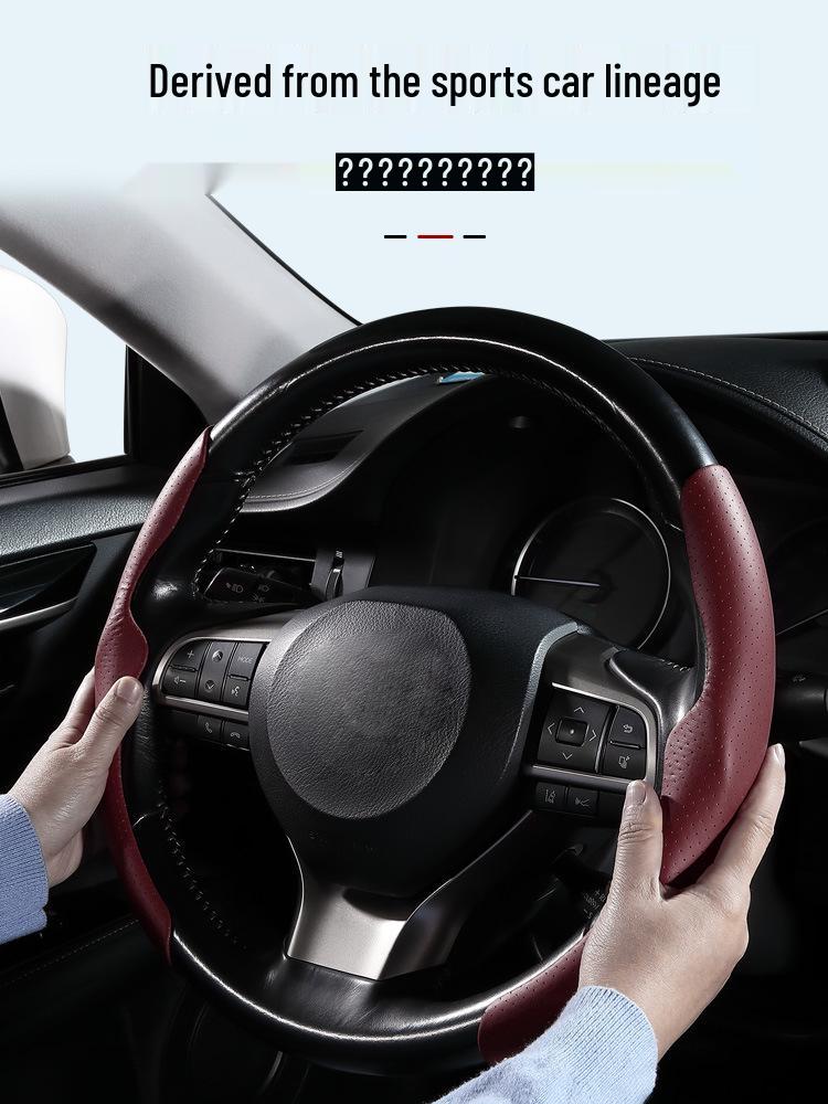 2023 Universal Four Seasons Pinhole Pattern Steering Wheel Cover