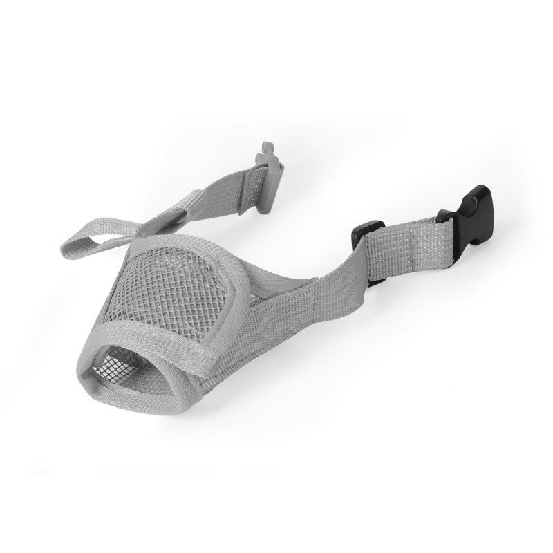 Fabric Dog Muzzle: Bite, Messy Eating, Licking, and Bark Prevention for Small to Medium Dogs (Corgis, Teddy Breeds)