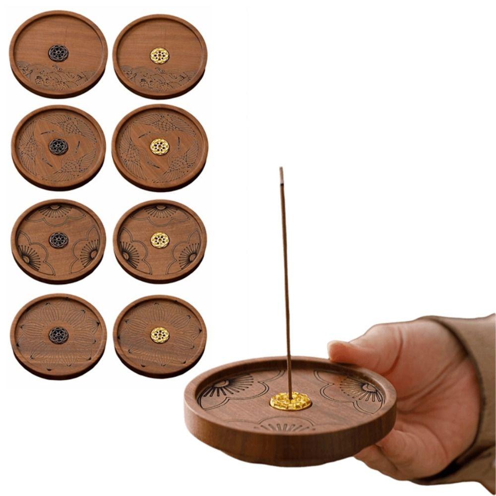 Handmade Incense Stick Holder Vintage Incense Stove Thread Incense Insert Base Room Decor