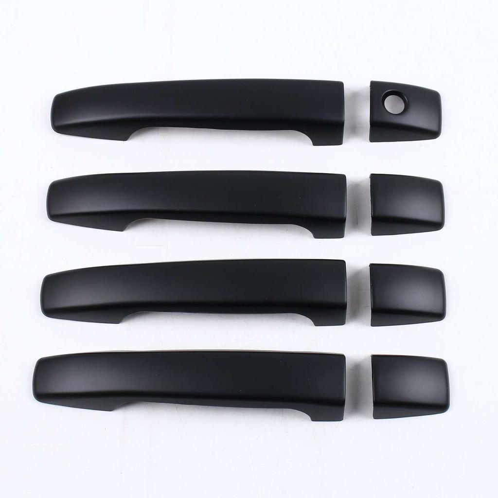 For Subaru Forester SH 2008 2009 2010 2011 2012 ABS Chrome Carbon Black Car Door Handle Cover Trims Car Styling Accessories