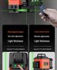 German High-Precision 12-Line Green Light Laser Level with Auto-Leveling for Outdoor Use