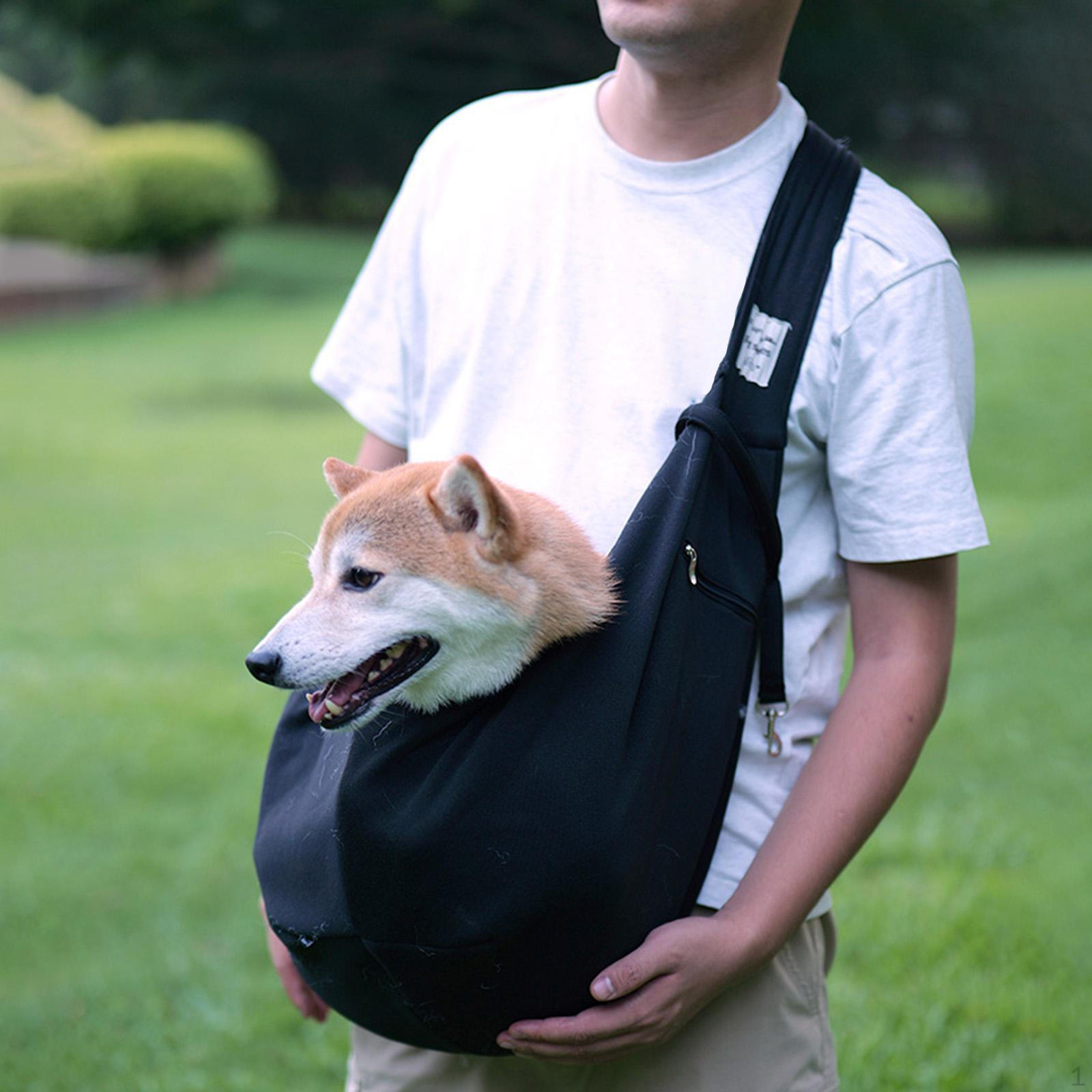 

Переноска для домашних животных, сумка-тоут для кошек, кроликов, двусторонняя, для маленьких собак, кошек, сумка через плечо для парка чёрный