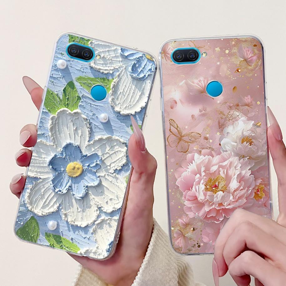 For OPPO A12 A5s AX5s Case New Fashion Butterfly Soft Slim Silicone Phone Back Cover For OPPO A7 AX7 A7N Funda OPPOA5s A 12 Capa