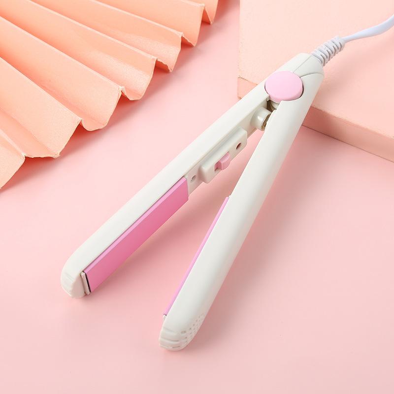 Hair Straightener Student Mini Female Small Electric Splint Straight Curling Dual-purpose Bangs Straight Curling Iron