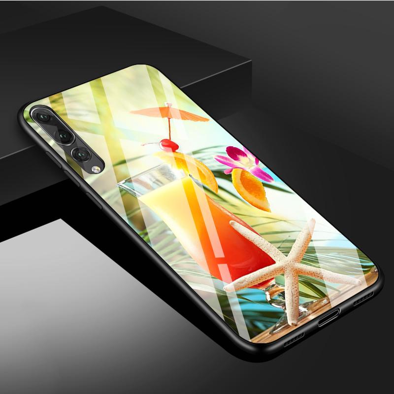 

Чехол для телефона из закаленного стекла для Huawei P20 P30 P40 P40 Lite Pro Psmart Mate 20 30 Cover Shell Huawei P20