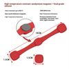 4PCS/SETAir Fryer Magnet Silicone Buckle for Holding Down Air Fryer Parchment Paper Lock Disposable Liners Prevent Paper To Burn