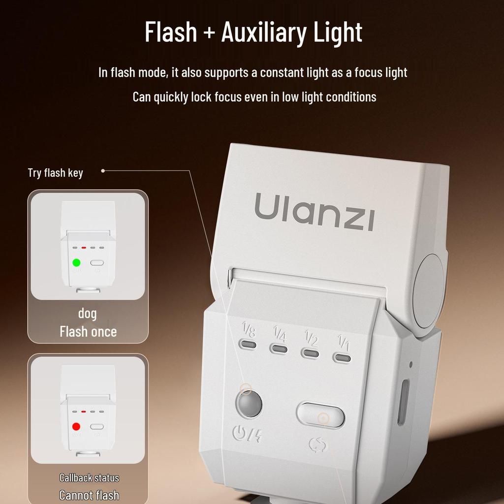 Ulanzi SL03 Firefly Mini Faltbarer Kamera-Blitz