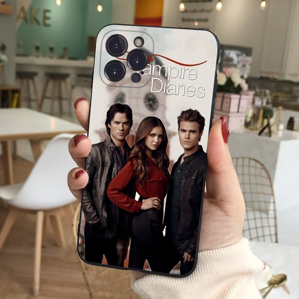 Vampire Diaries Handyhülle Silikon Weich für iphone 16 15 14 13 12 11 Pro Mini XS MAX Plus X Hülle