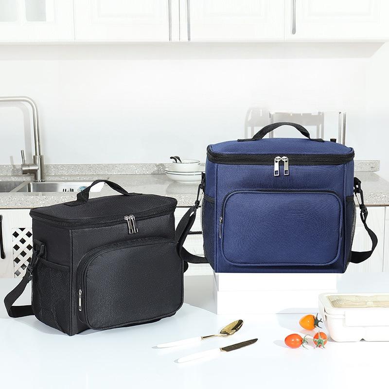 Portable Large-Capacity Lunch Bag Durable Waterproof Office Lunch Bag Outdoor Picnics Camping Food Preservation Bag