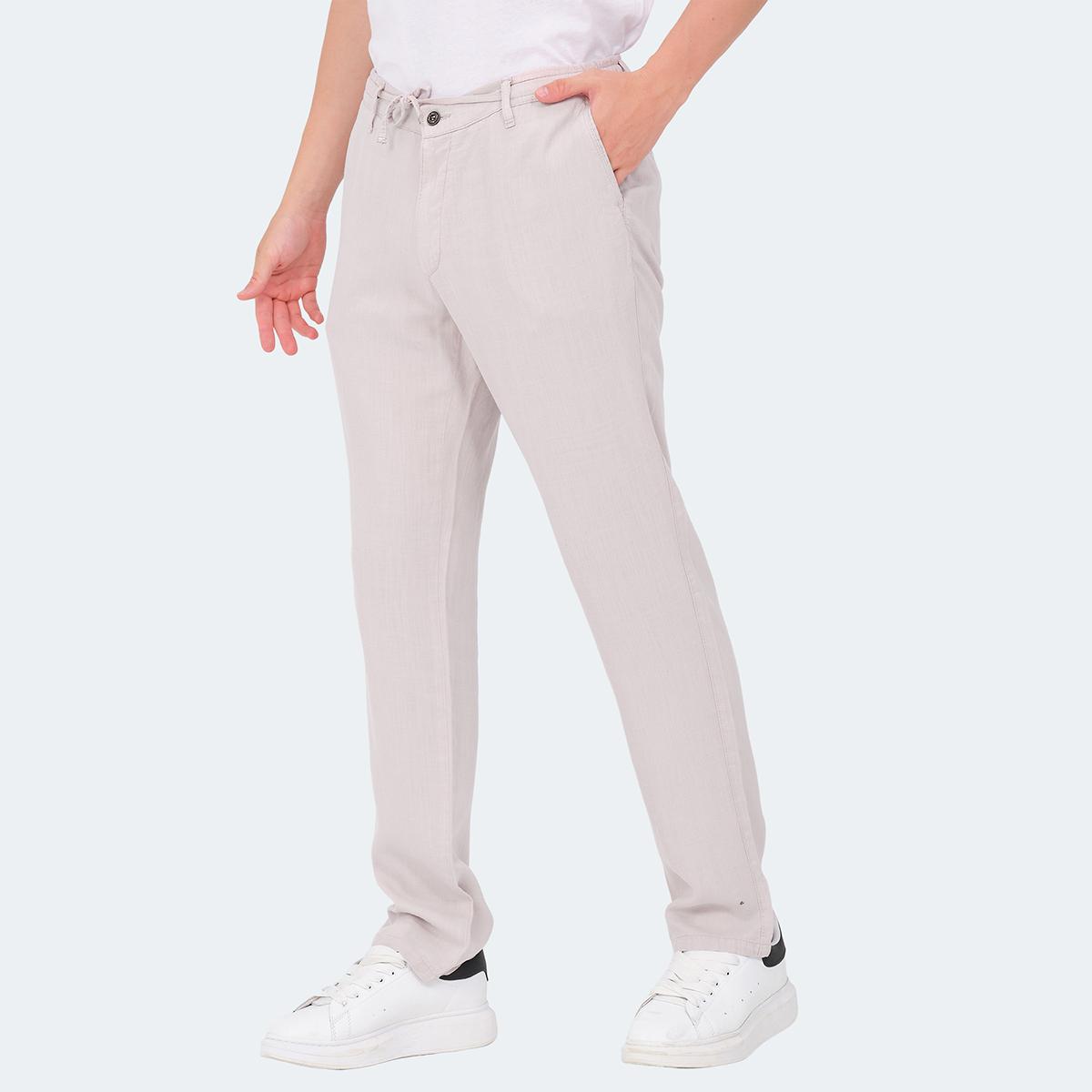 

EARN-Beige Men s Trousers 48 бежевый