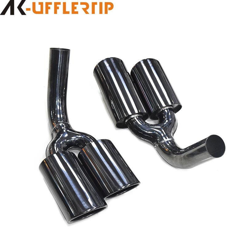 Exhaust Tip for Mercedes-Benz G-Class (09-16): Options for Single, Dual, or Quad Black Outlets