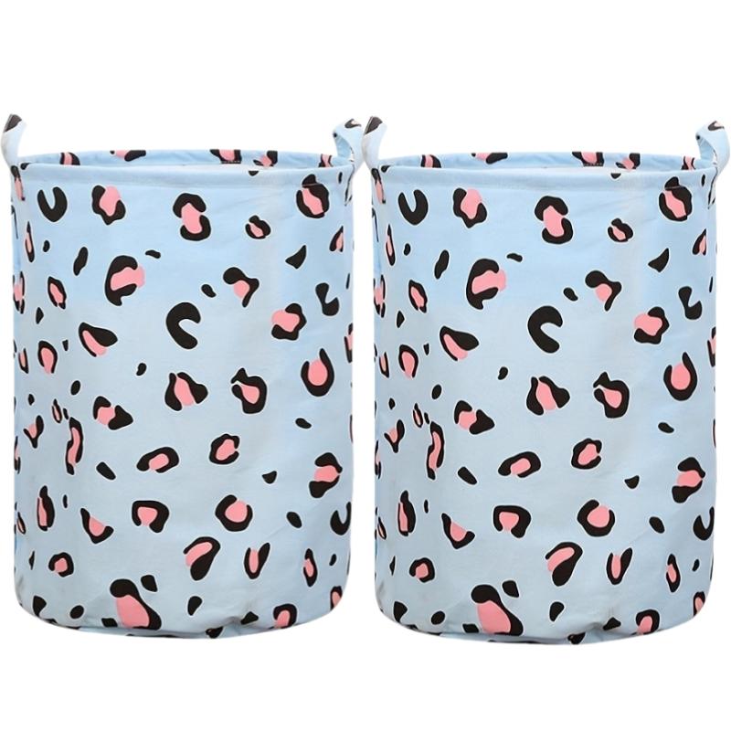 Foldable Fabric Laundry Basket Clothes Hamper Storage Bin for Home Toy Organizer