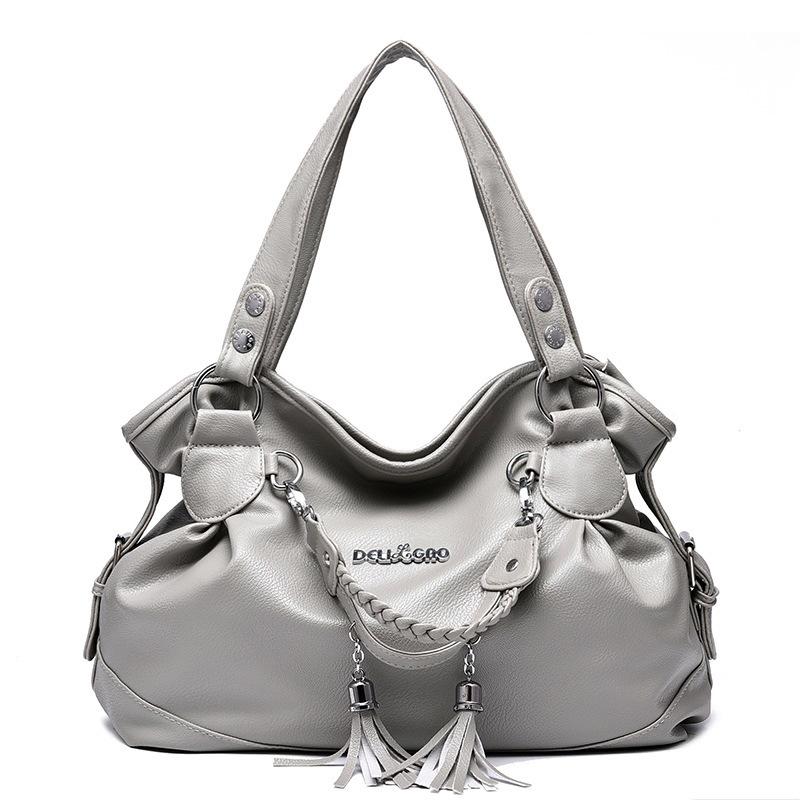 Modische Damen-Umhängetasche aus PU-Leder, Umhängetasche, Umhängetasche, Hobo-Tasche