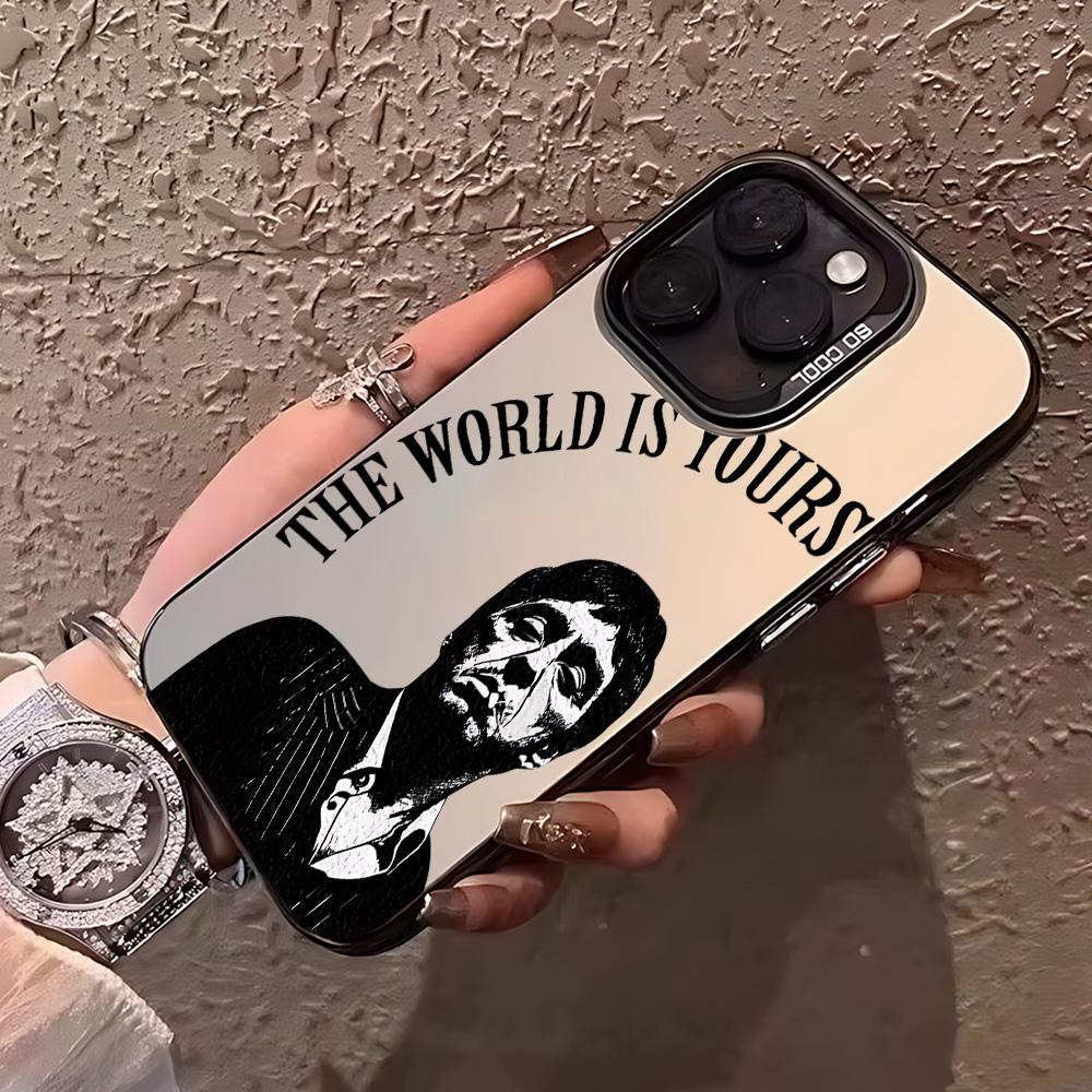 

Модный горячий чехол для телефона S-Scarface для Samsung Galaxy S26 S25 S24 S23 S22 S21 S20 Note20 FE Ultra Edge Plus 4G 5G Противоударный Матовый Samsung S20 Plus