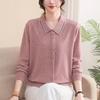 Yuzhaolin Mature Women's Elegant Knitted Cardigan