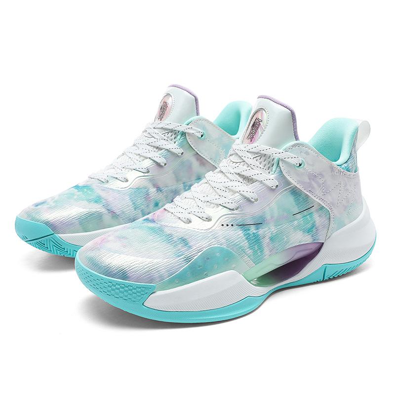 

Trendy and fashionable basketball shoes for men, street breathable mesh sports shoes, medium help luminous light flick comfortable men s sneakers 36