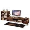 Monitor Riser Desktop Stand with Storage Shelves