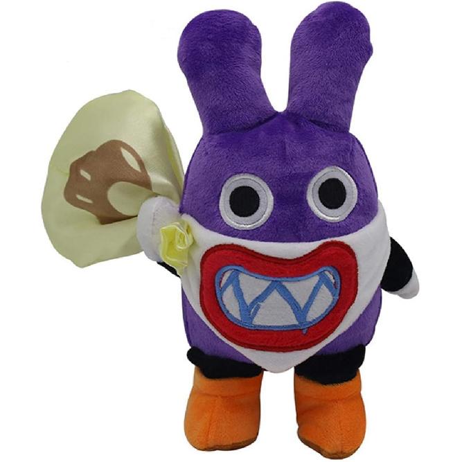 YIYO Mario Bros, U Nabbit Purple Rabbit Plush Toy Stuffed Animal Figure, 8.7 inch