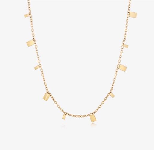 

Neverland Baby Elephant Beaded Necklace Temperament Fashion Autumn And Winter Merad Tiger S Eye Clavicle Chain Jixiang Ruyi Necklace