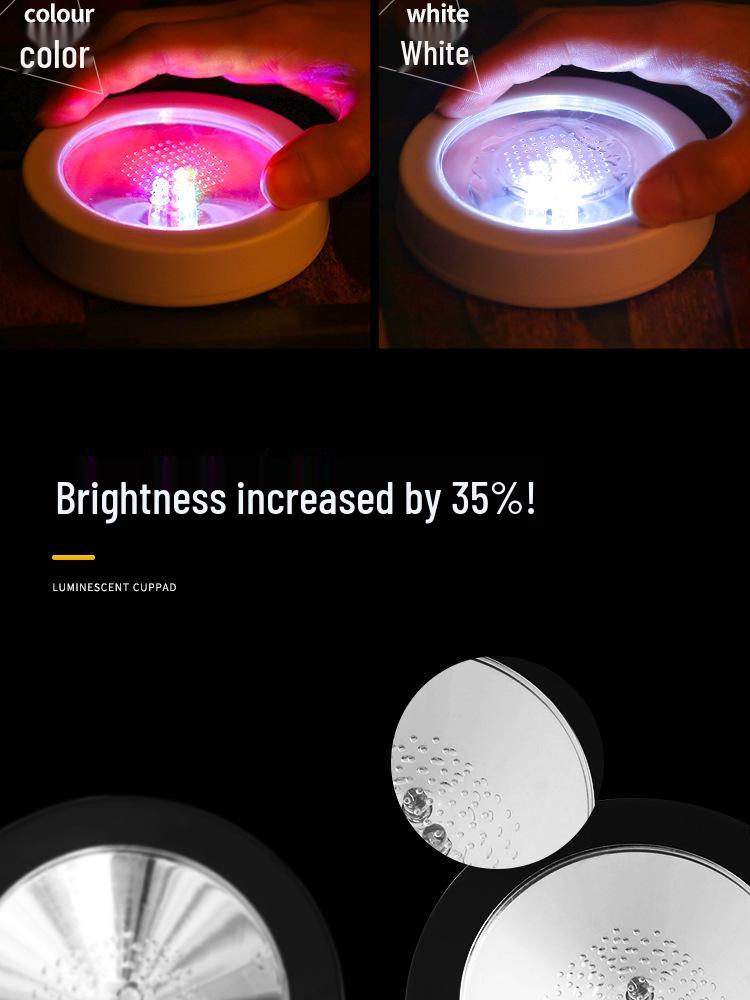 Wine Glass Cocktail Glow Coaster – Illuminated Base for Bar and Bartending