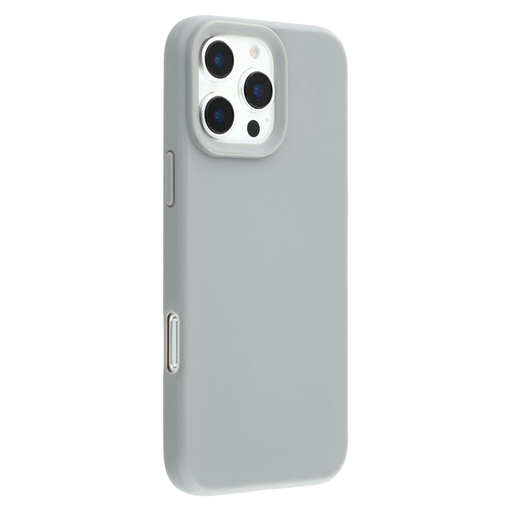 For iPhone 16 Pro Max Case 2.0mm Thick Solid Color Soft TPU Phone Back Cover Large Lens Cutout
