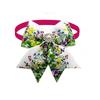 50/100pcs Dog Bow Tie Spring Flowers Style Dog Bowties Neckties Collar Pet Supplies Pet Grooming Accessories for Small Dog Cat
