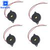 5 Stück 3040 Passiver Summer mit Draht Piezoelektrischer Lautsprecher 30 mm Durchmesser Elektronischer Summer mit Draht für Arduino DIY Elektronik