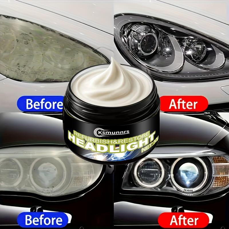 Car Front Lighting Headlight Oxidation Renovation Nutrient, Yellowing Renovation Repair, Processing Scratches And Blurriness, Re