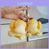 Adorable Plush Keychain Psyduck Cartoon Stuffed Animal Doll Backpack Hanger Gift
