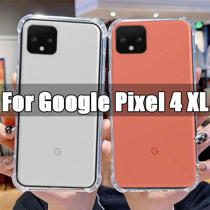 

Прозрачный чехол для телефона Google Pixel 4 XL, прозрачный чехол из ТПУ Google Pixel4 Pixel4XL 6,3 дюйма G020P, противоударные чехлы с защитой от царапин