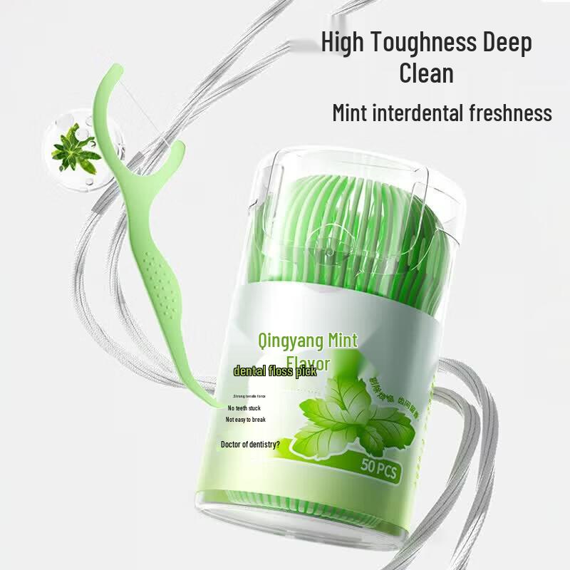 Dr. Ya Mint Dental Floss Picks, 150 Count