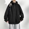 Autumn Plus Size Men Sweatshirts Hooded Oversized Zipper Length Hoodies Pullovers Streetwear Sportswear