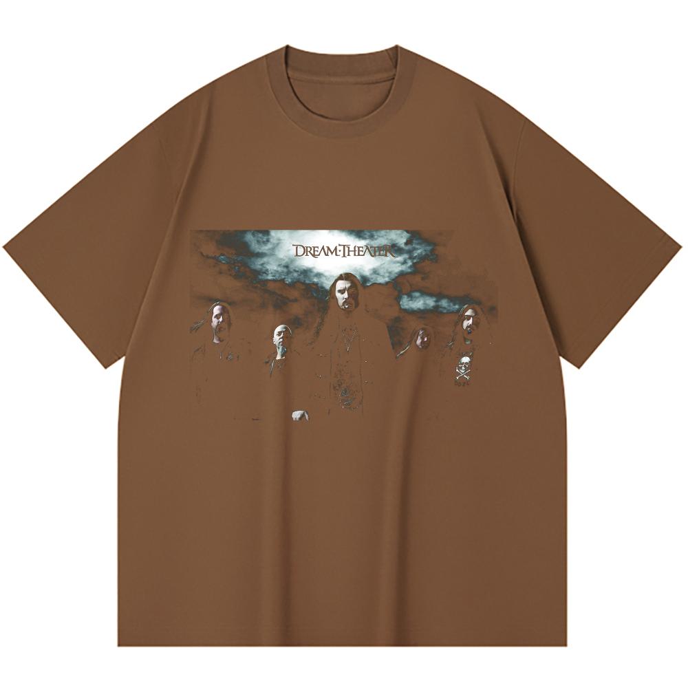 230 g/m² 100% Baumwolle Heavy Metal T-Shirt Rockband Beliebte Musik Druck Unisex Schweres Baumwoll-T-Shirt